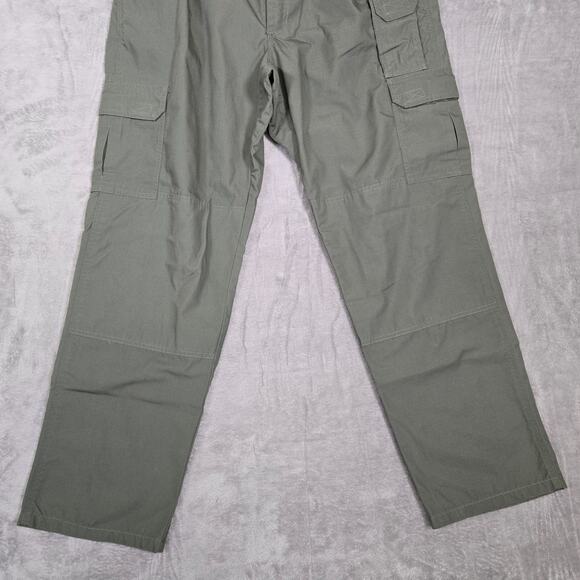 5.11 Tactical Pants Style 74273 Mens 36x32 Green Cargo Utility Ripstop - Picture 3 of 10